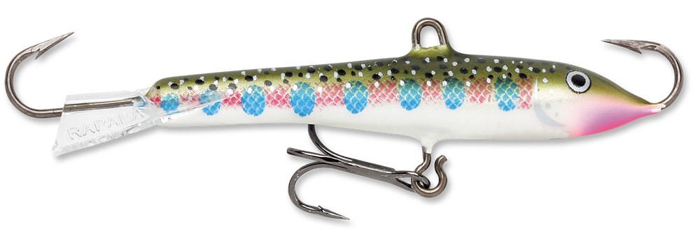 Ice Fishing Jigging Rap W9 3.5-Inch Hard Lures for Ice & Open Water