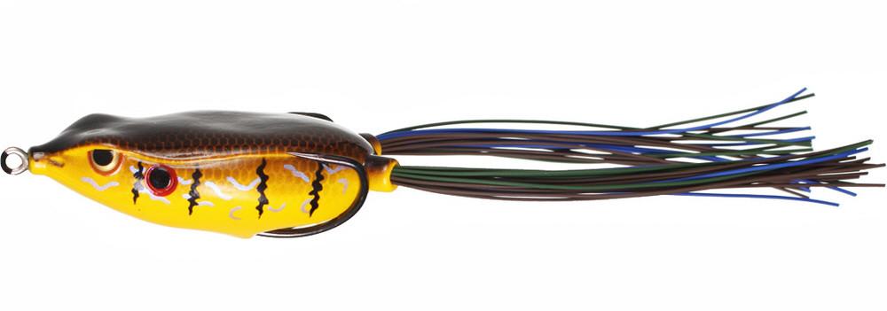 Topwater Bass Frog 2.5 Inch Hollow Body Lure for Heavy Cover & Open Water