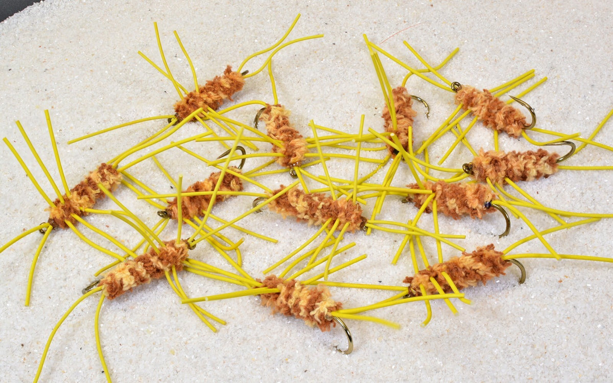 Fly Fishing Rubber Legs Stone Fly Pattern - Assorted Hooks & Colors - Mustad Hook