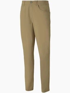 Men's Golf Pants Lightweight 4-Way Stretch Quick-Dry Waistband - Antique Bronze