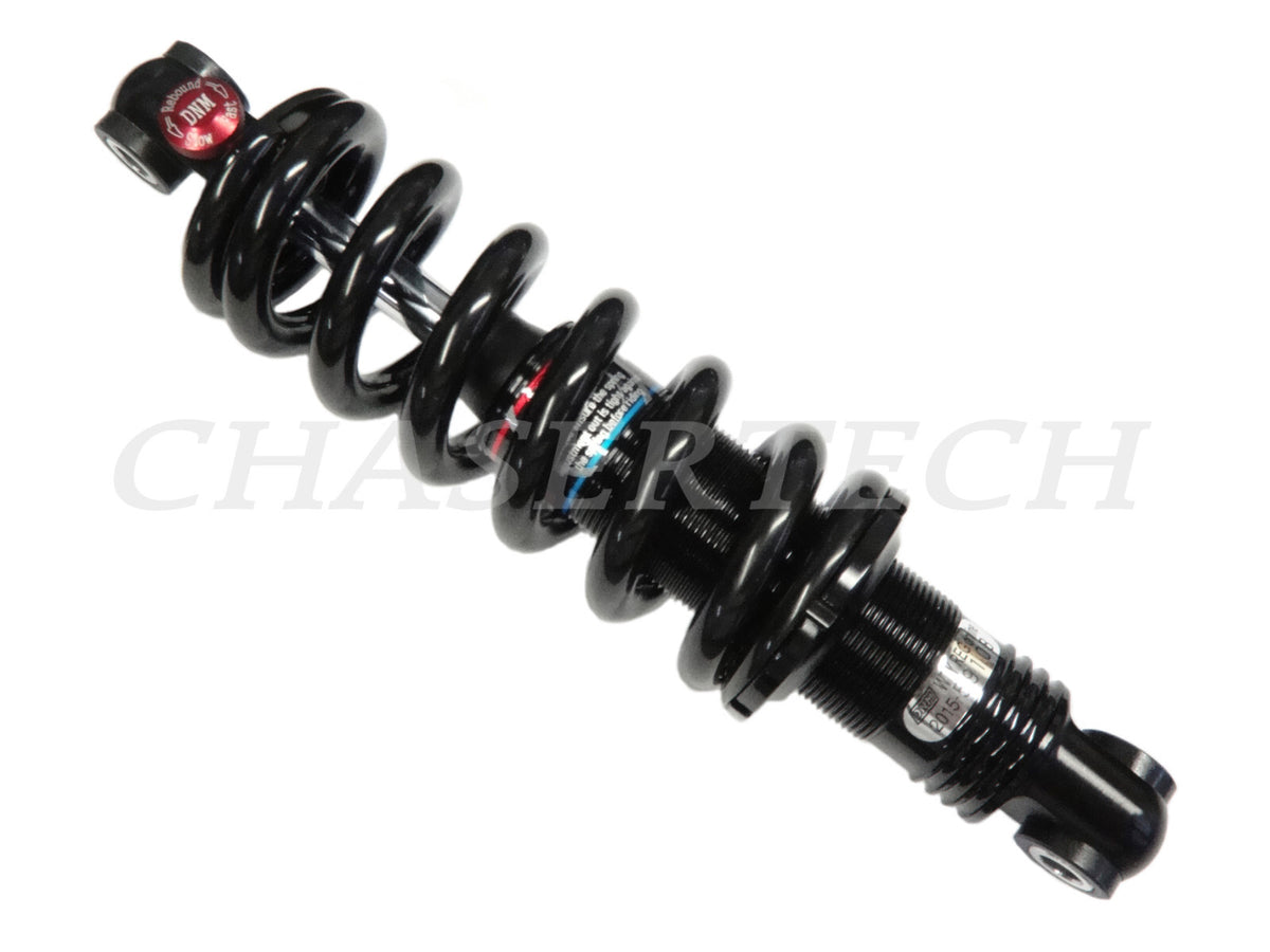 MTB Bicycle Rear Shock Absorber 165mm Adjustable Damping 1000LBS/IN Black