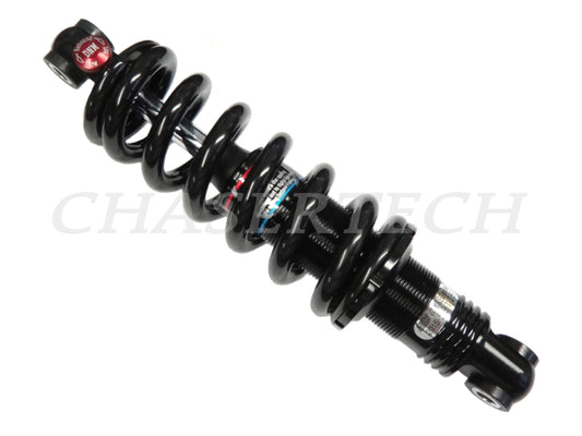 MTB Bicycle Rear Shock Absorber 165mm Adjustable Damping 1000LBS/IN Black