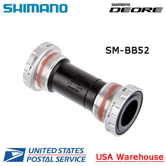Shimano Deore SM-BB52 BSA Hollowtech II Bottom Bracket for MTB 68/73mm