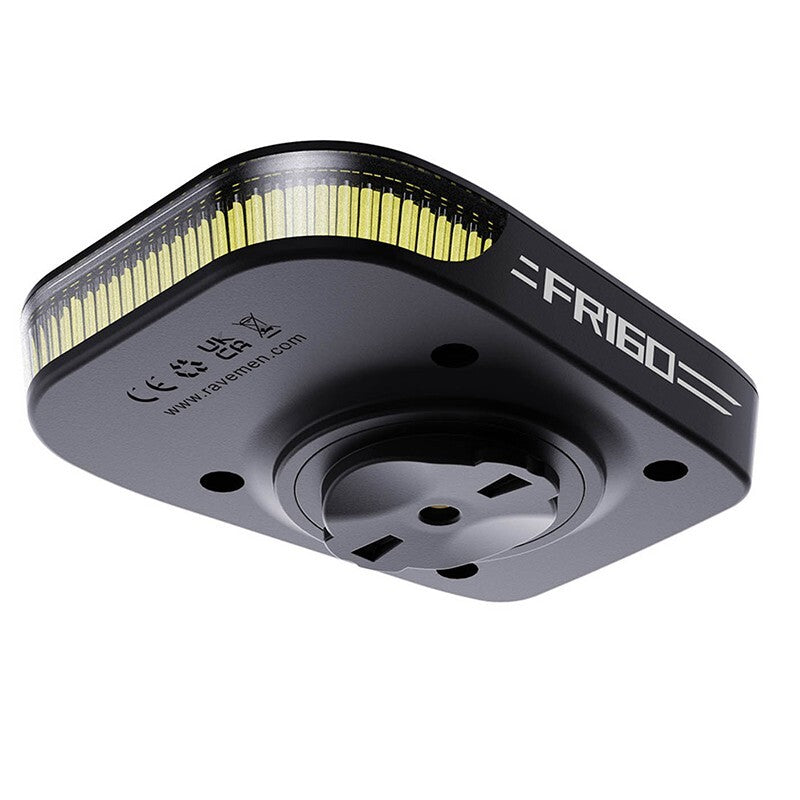 Bike Front Light with Flashing Mode - Waterproof USB Rechargeable 160 Lumens