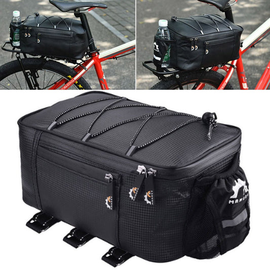 Waterproof Bicycle Rear Rack Bag 8L Storage Pannier for Cycling & Mountain Biking
