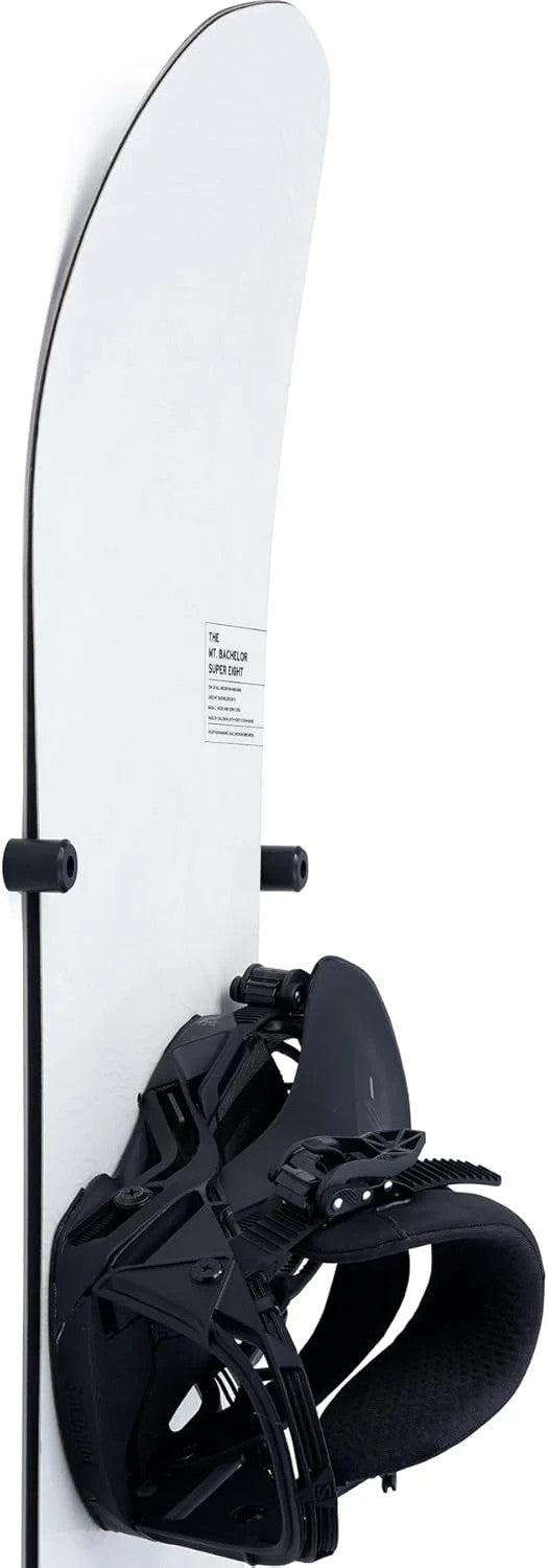 Snowboard Wall Mount Storage Hanger - Edge Safe Modern Design 4 Pack