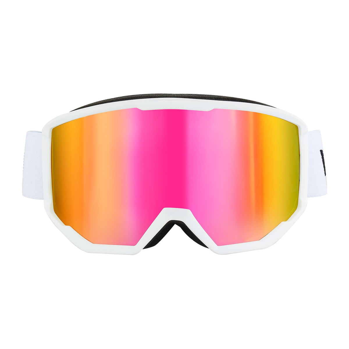 Ski Goggles with Cylindrical Lens & Pink Revo Coating - Snow Sports