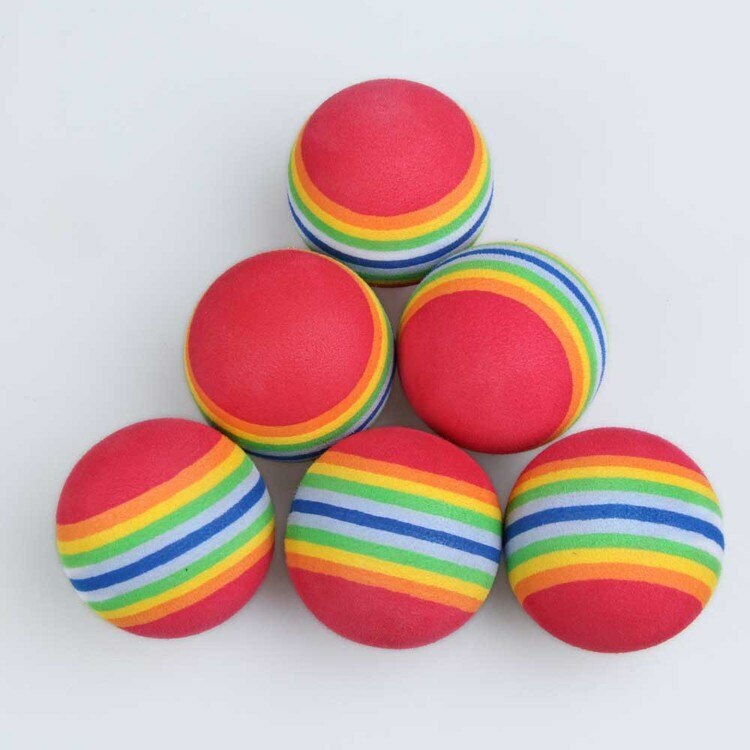 Foam Golf Practice Balls Indoor Outdoor Soft Color Training Set