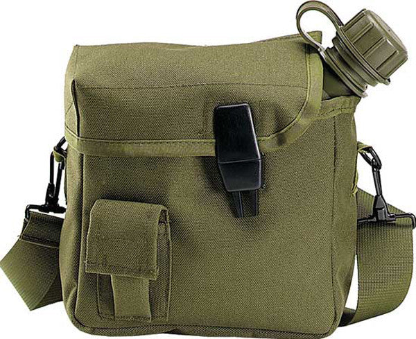 Military Nylon Canteen Cover with MOLLE System 2 Quart Hydration Pack