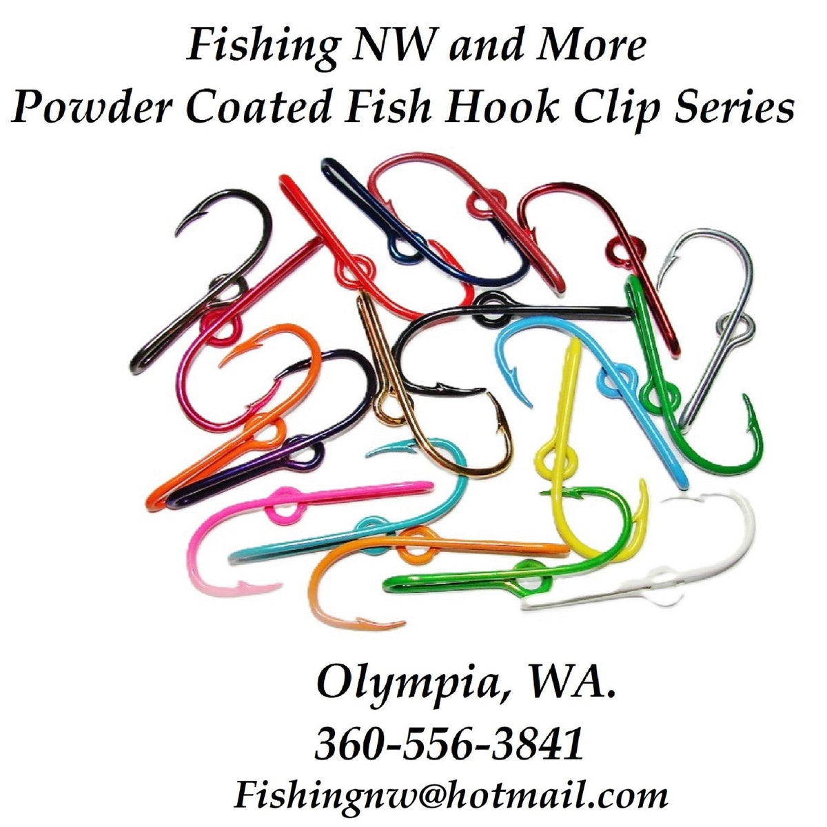 Fish Hook Hat Clip - Carbon Fiber Fishing Accessory, Pin or Tie Clip