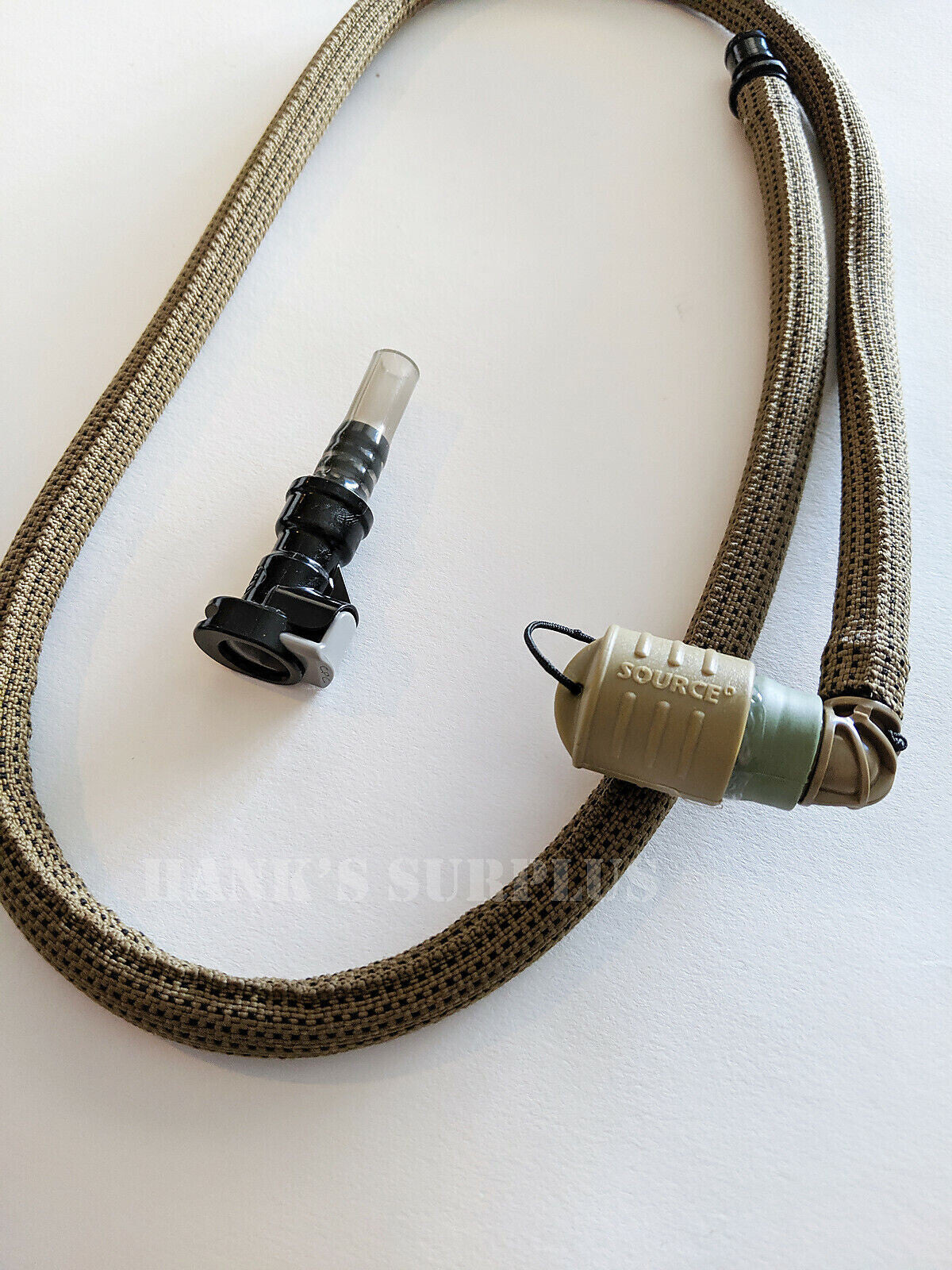 Military Hydration Replacement Tube with Storm Push-Pull Valve