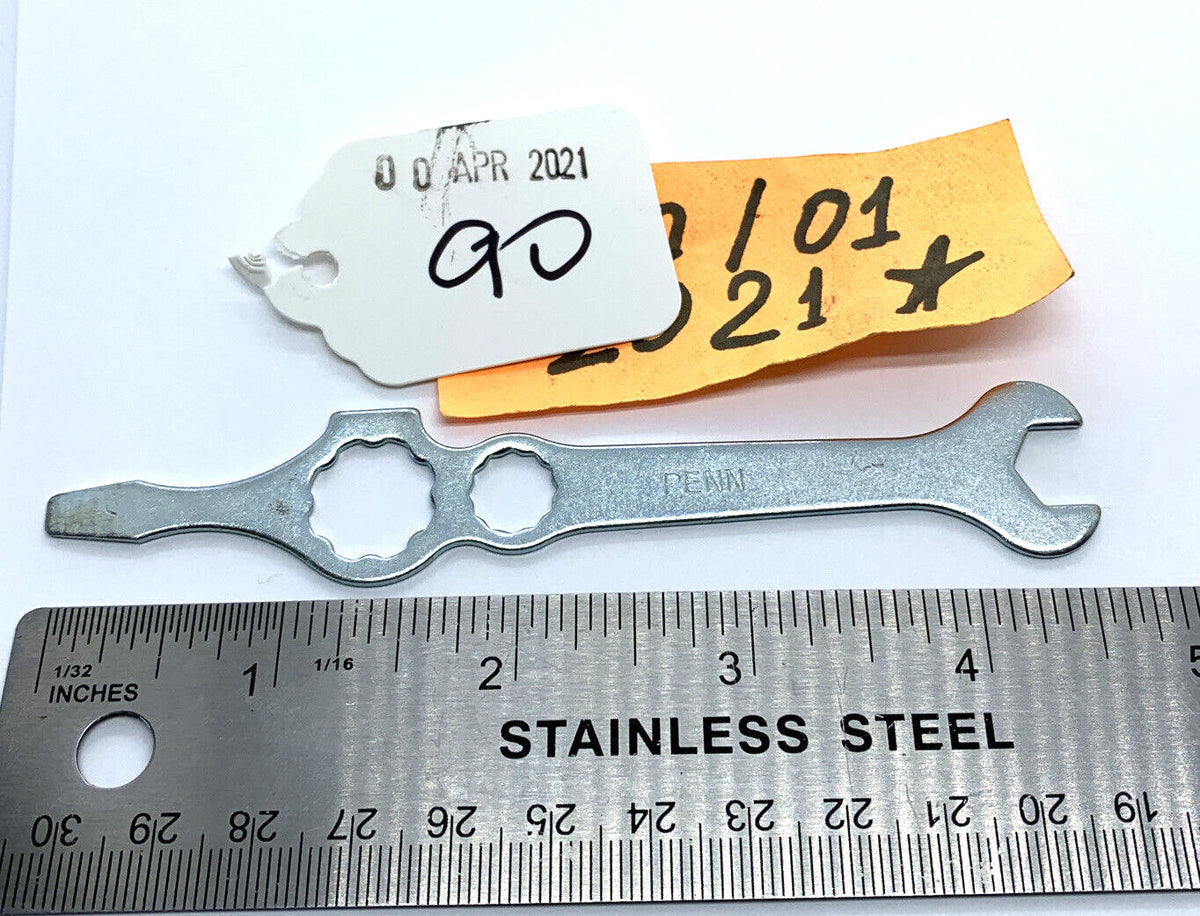 Fishing Reel Maintenance Wrench for Saltwater Reels - Penn Compatible