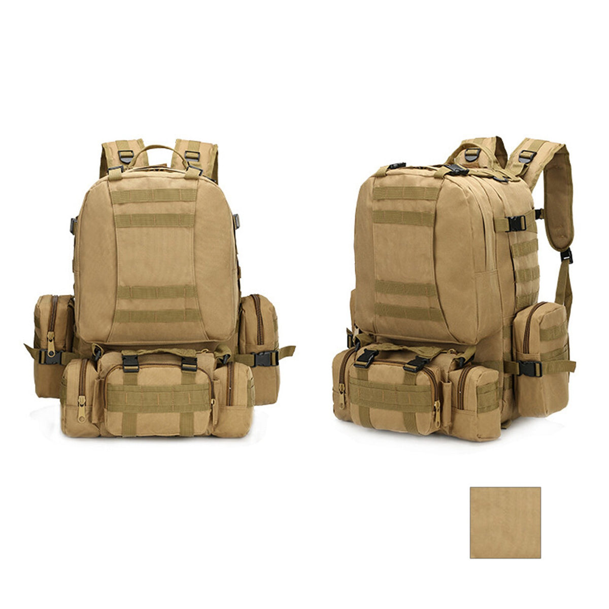 75L Waterproof Military Tactical Backpack for Camping Hiking Men
