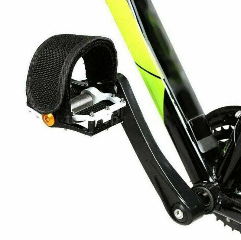 Adjustable Bicycle Pedal Straps Anti-Slip Foot Holders for Cycling & More