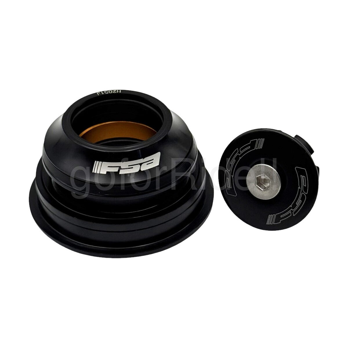 FSA No.57 Orbit 1.5 ZS Tapered Bicycle Headset with Top Cap - 50/62mm OD