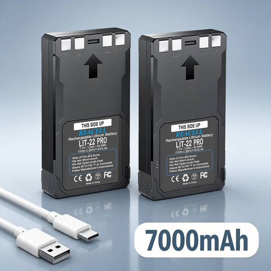 2-Pack 7000mAh Lithium-ion Battery for SPYPOINT FLEX-Series Trail Cameras