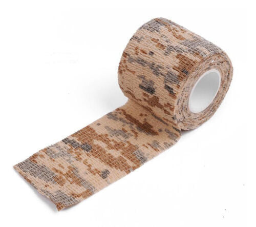 Camouflage Tape 8 Pack - Hunting Stealth Wrap for Rifle & Equipment