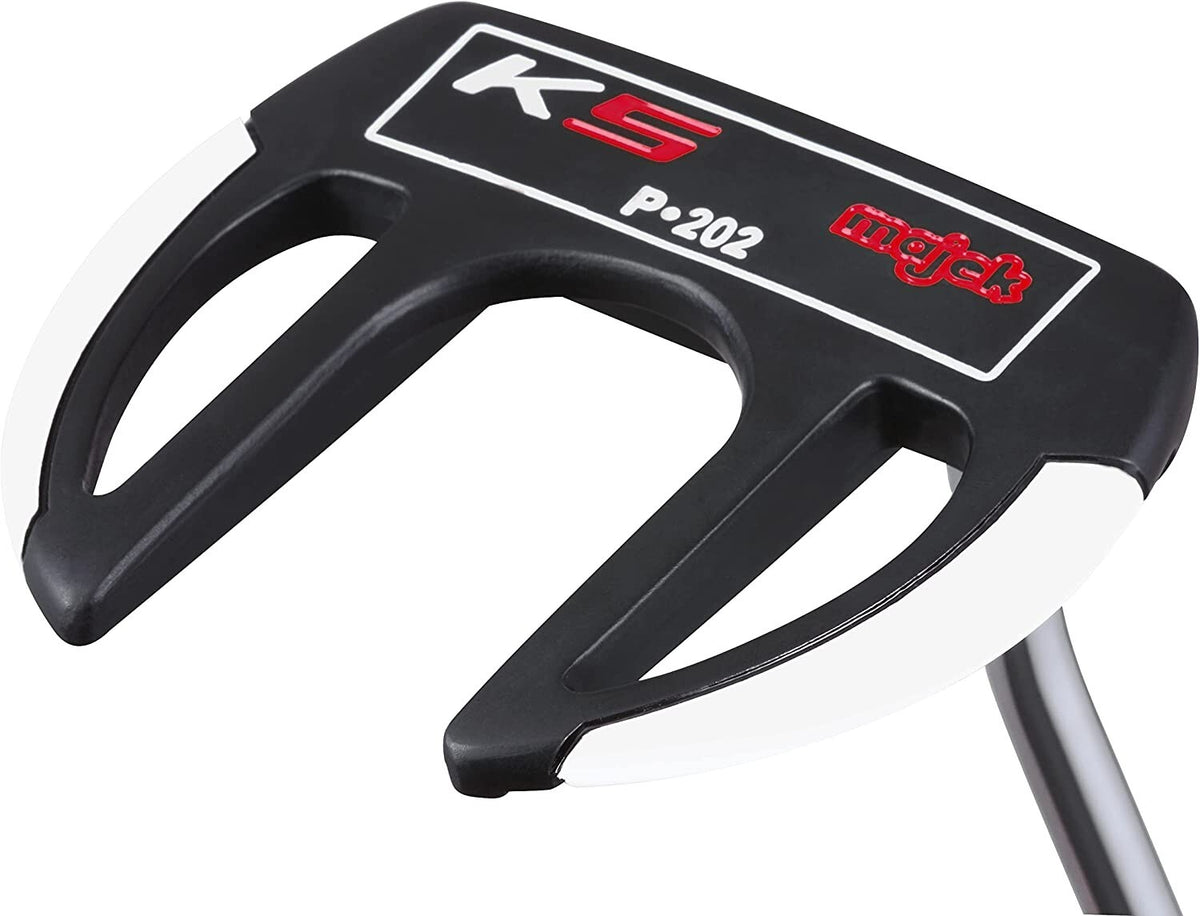 Men's Senior Golf Putter 35 Inch Right-Handed Steel Shaft Alignment Design