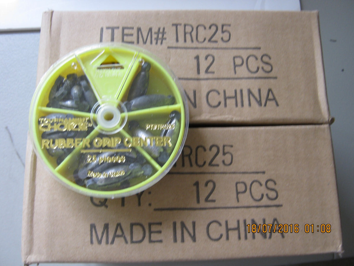 Fishing Sinkers Set - 50 Pcs of Various Weights for Tackle and Bait