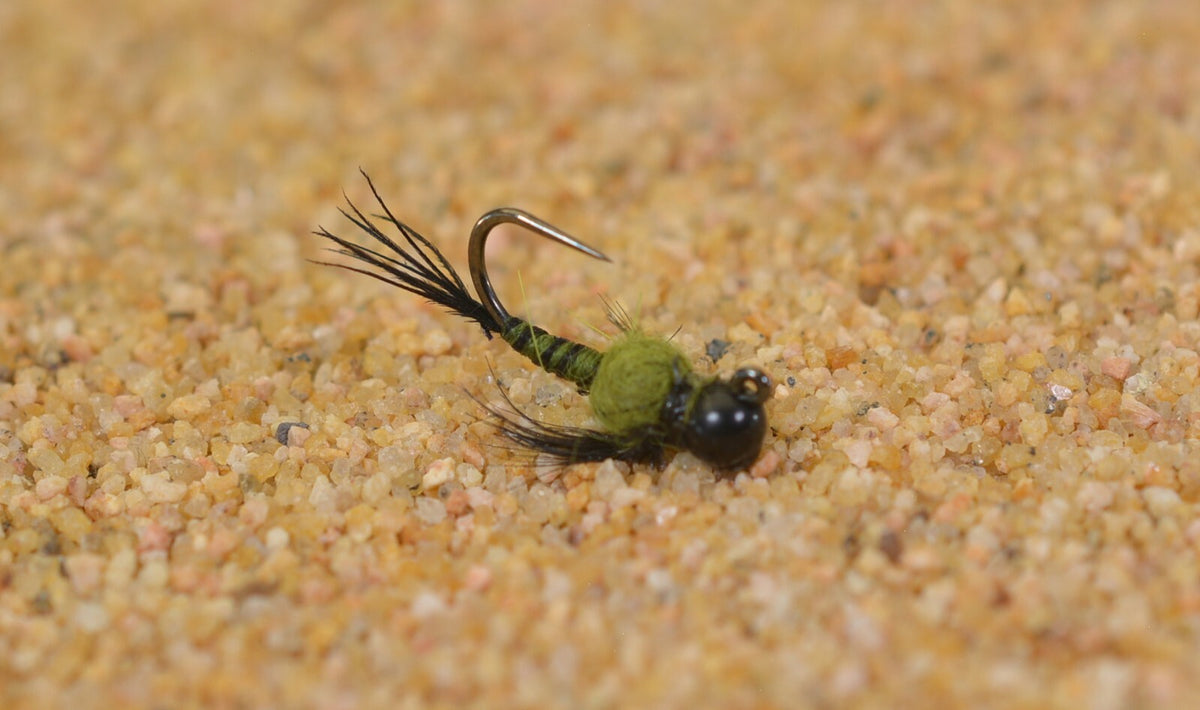 Fly Fishing Jig Head Hooks with Tungsten Beads - Durable Euro Nymph Flies