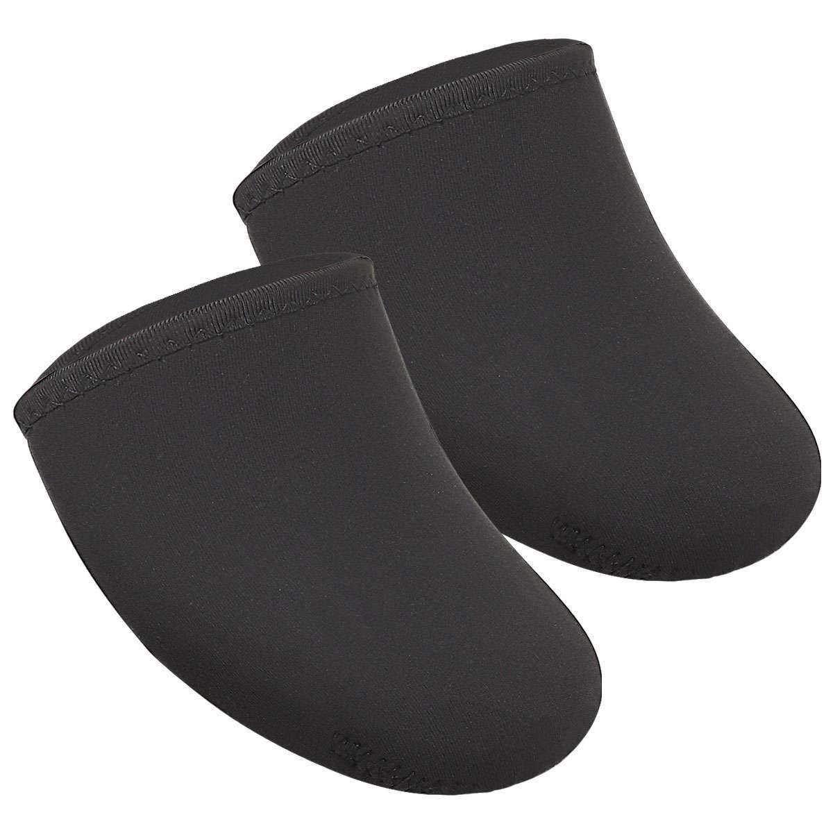 Neoprene Toe Warmers 3mm Foot Covers for Cold Weather - Black, Multiple Sizes