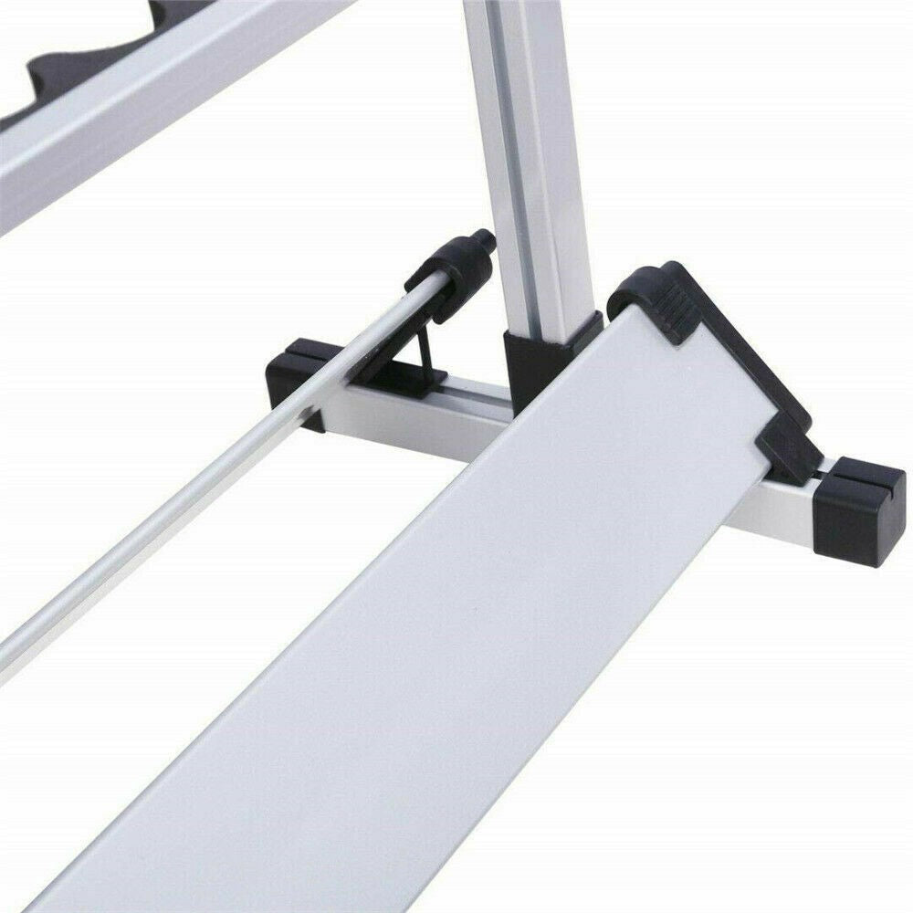 Portable Aluminum Fishing Rod Holder Rack Stand for 24 Poles