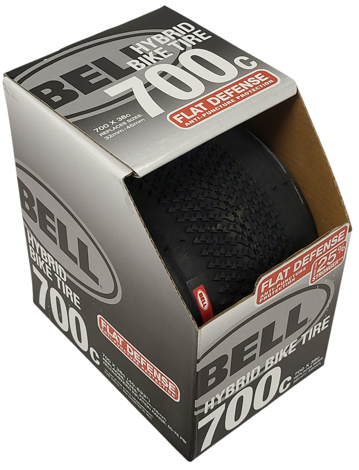 Bell 700c Hybrid Bike Tire 38C Anti-Puncture Gravel Bike Tire Set
