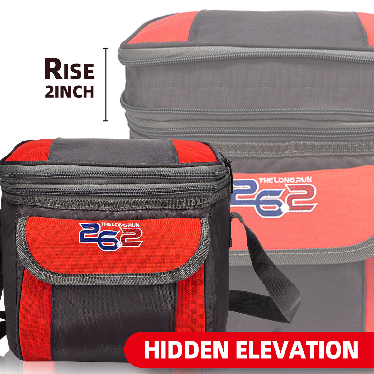 Insulated Soft-Sided Cooler Bag for 9 Cans, Leakproof Lunch Tote with Adjustable Strap