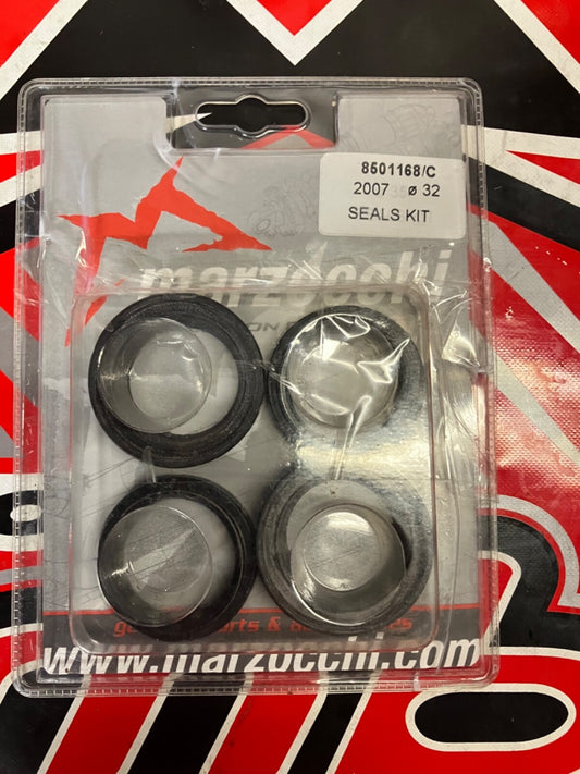 Marzocchi 32mm Fork Seals Kit with Extras - Fits 2003-2018 Models