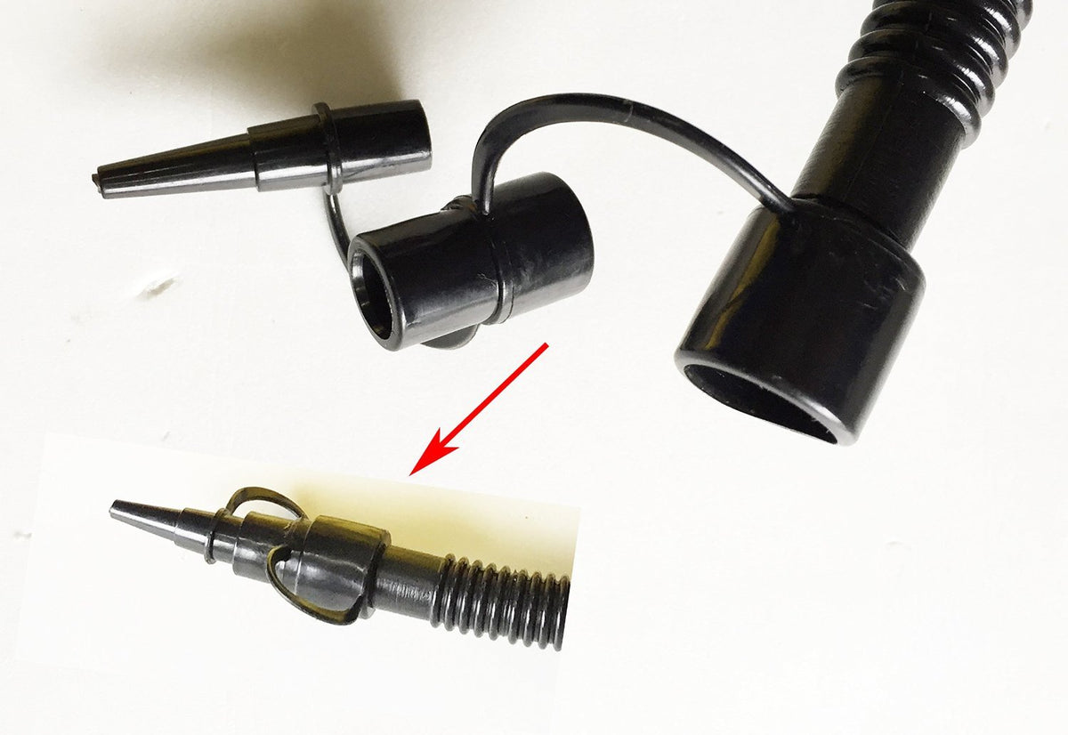 9-Inch Foot Air Pump with 3 Nozzles for Inflation & Deflation