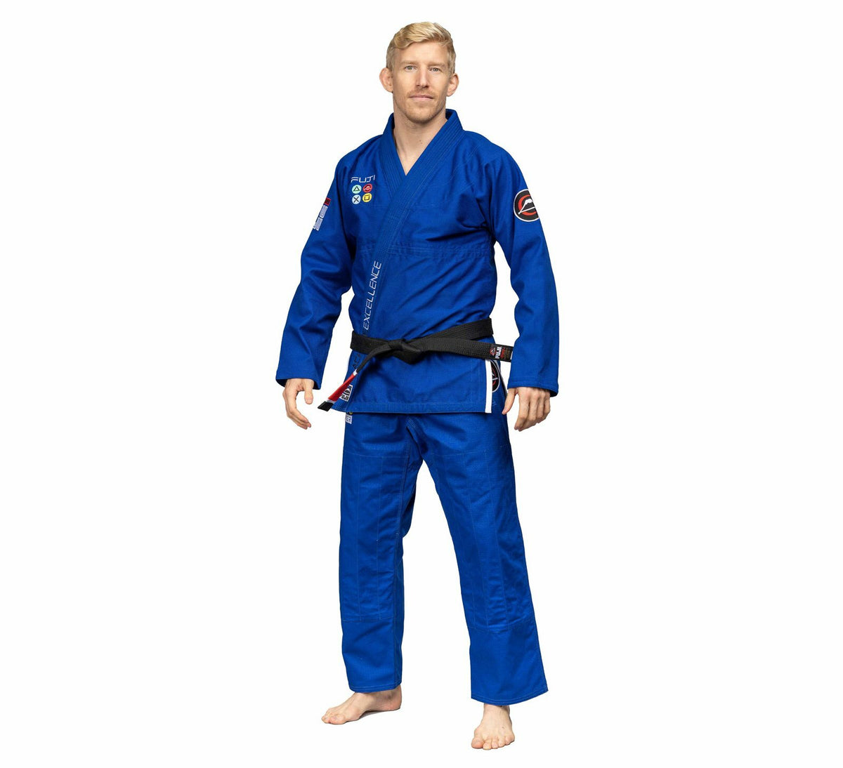 Lightweight Mens Brazilian Jiu-Jitsu Gi - Gamer Series Blue