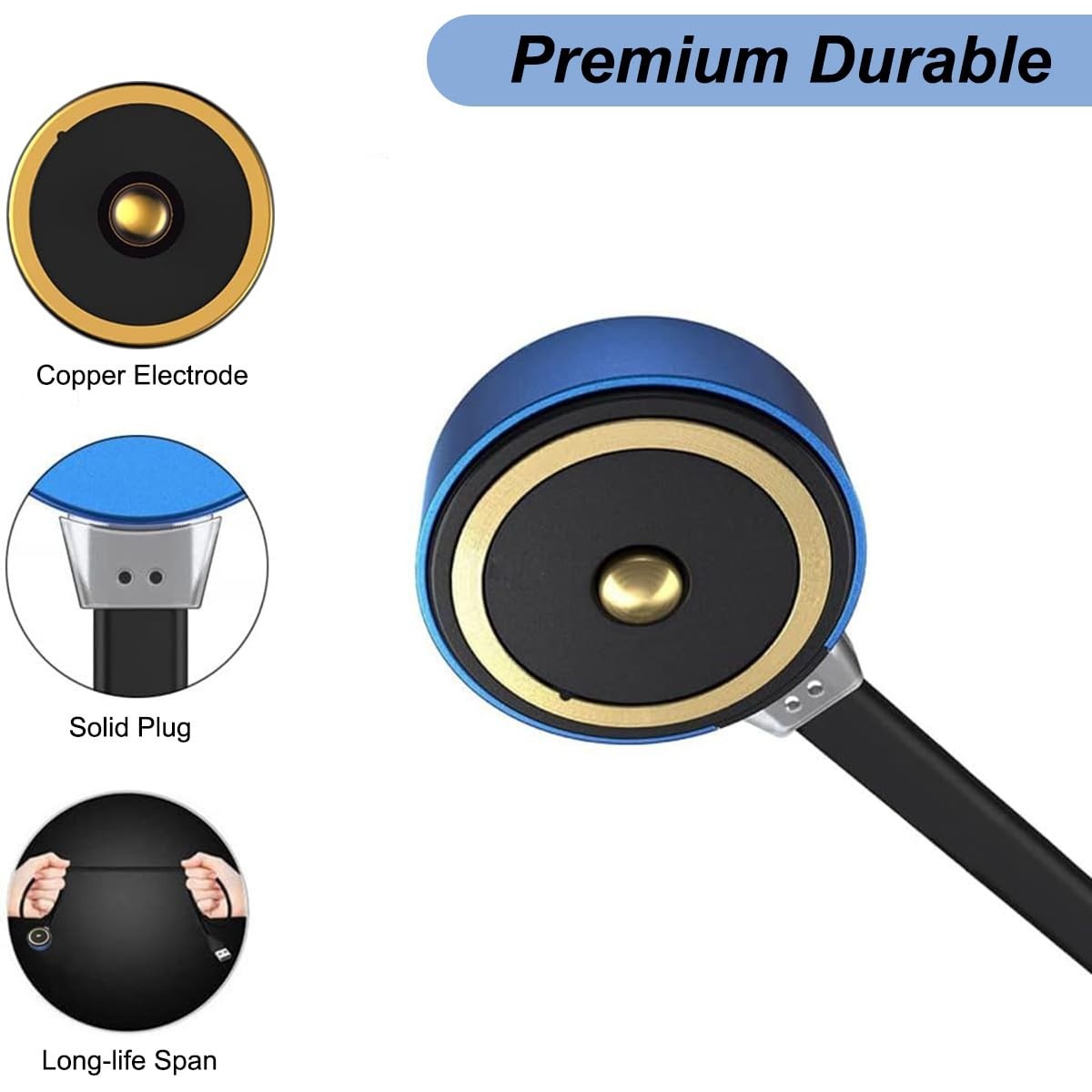 High-Speed USB Charging Cable 3.3ft for Olight Flashlights Copper Aluminum