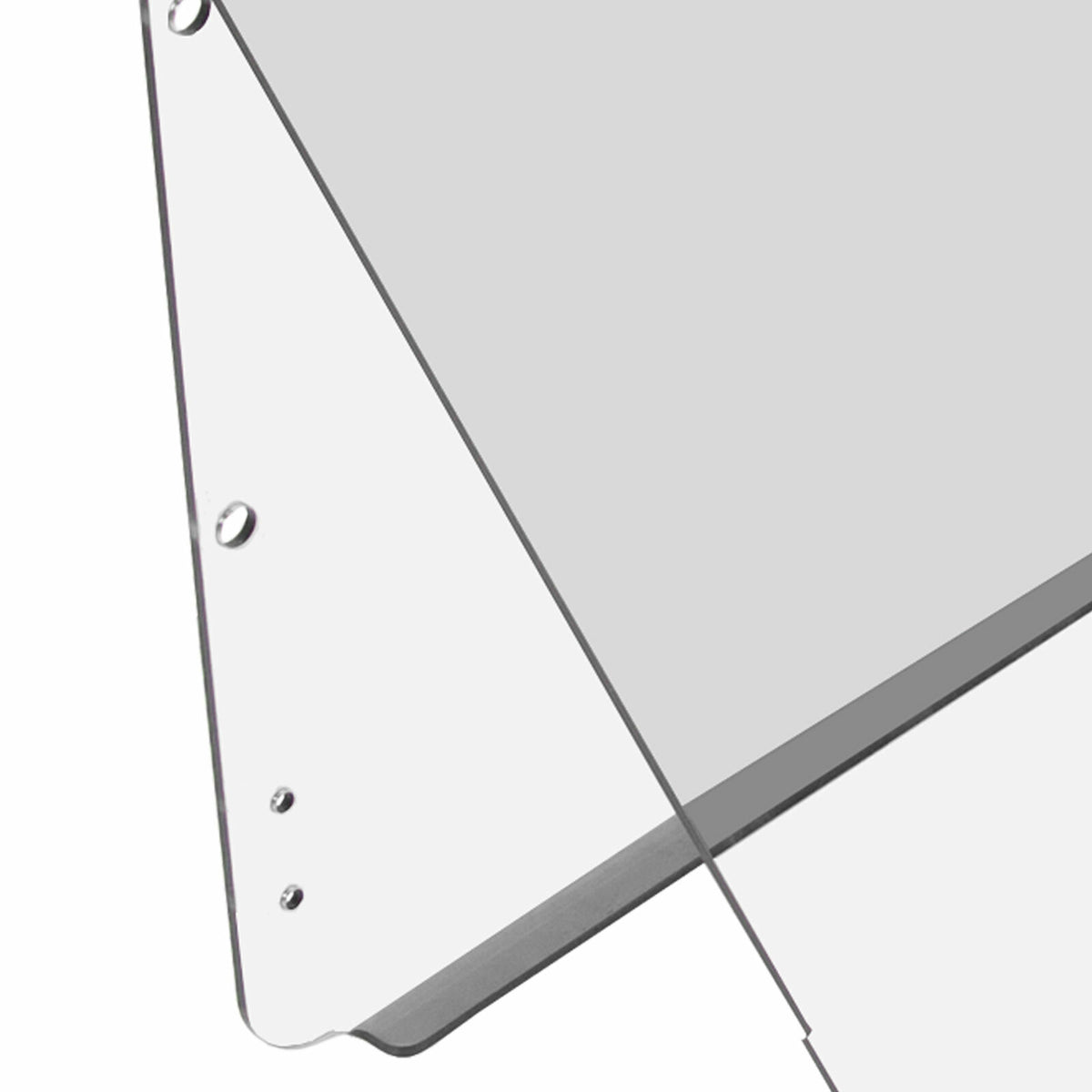Foldable Clear Windshield for Golf Cart EZGO RXV 2008-Present Impact-Resistant