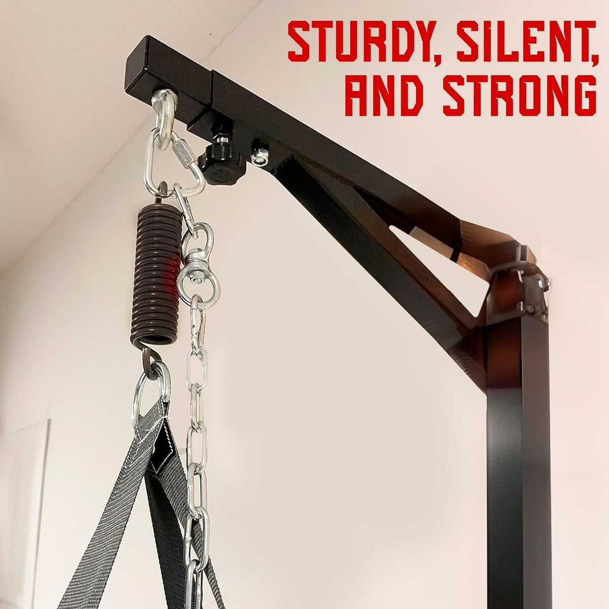 Heavy Duty Boxing Punching Bag Spring Up to 150 Pounds - Steel Construction