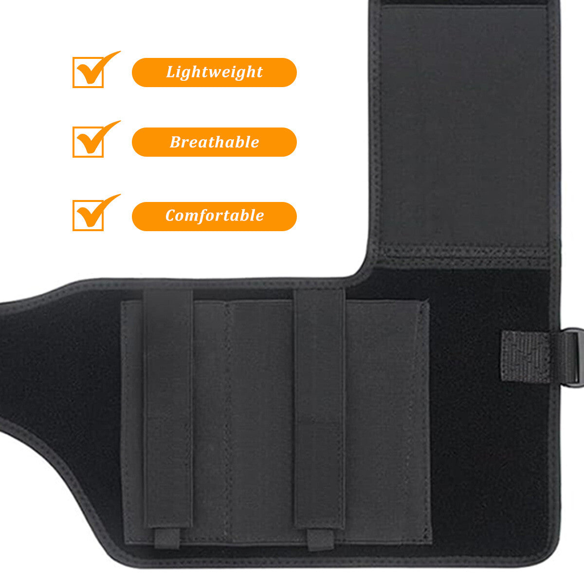 Universal Shoulder Gun Holster for Concealed Carry Adjustable Chest Pistol Holder