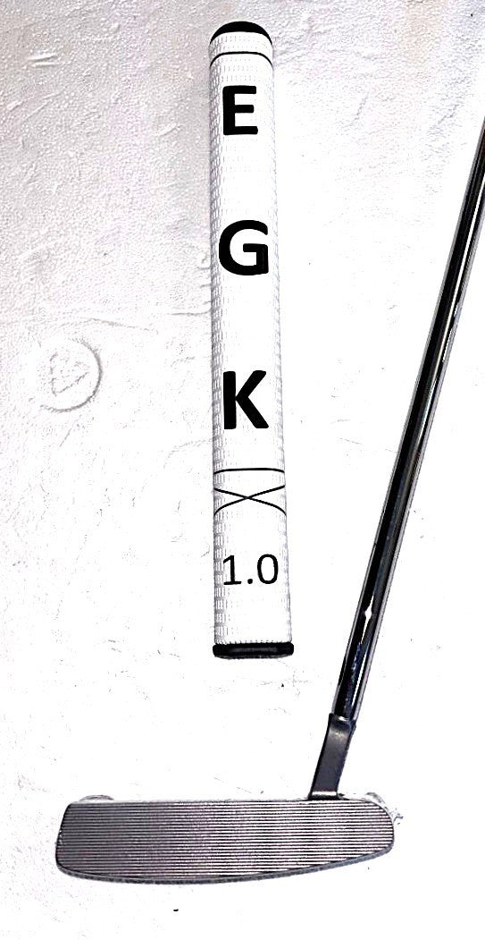 Heavy Blade Putter with EGK 1.0 Grip - Custom Length Golf Club with Head Cover