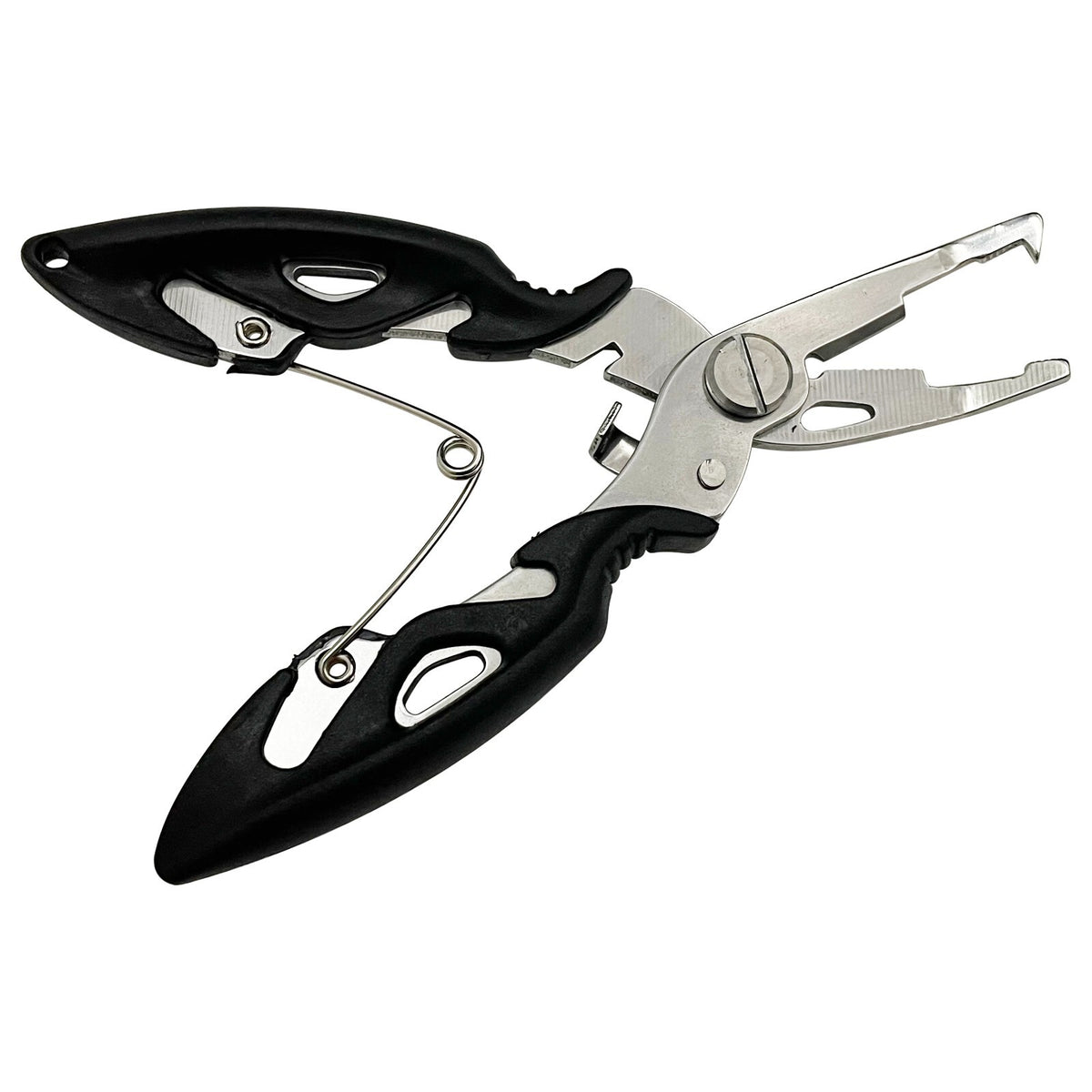 Fishing Pliers 5-Inch Aluminum Split Ring Hook Remover Line Cutter
