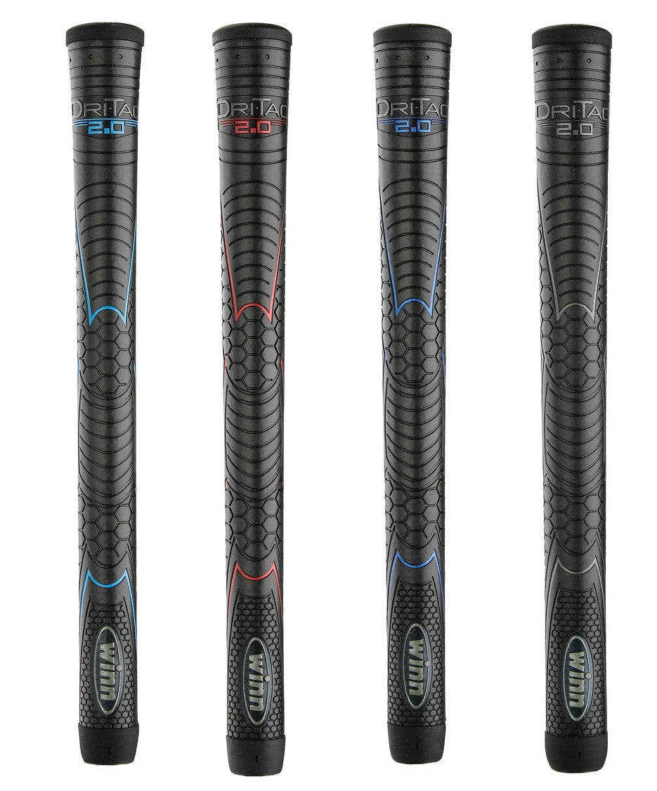 Golf Grip Sets of 6, 8, 10, or 13 - Winn Dri-Tac 2.0 Non-Slip Grip Collection
