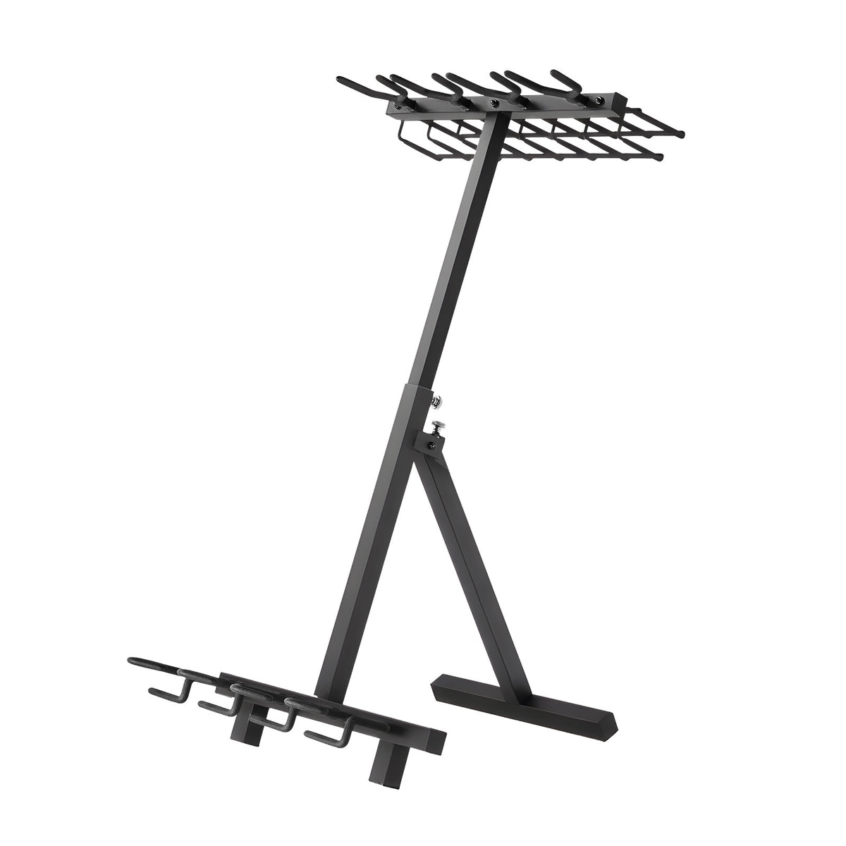 Portable Folding Gun Rack Stand for 7 Handguns and 4 Rifles