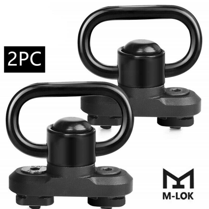 2 Point Rifle Sling with Quick-Detach QD Swivels & Mounts
