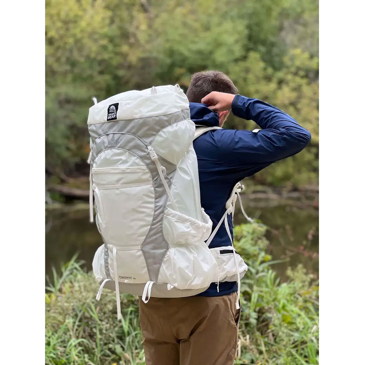 60L Ultralight Backpack for Multi-Day Hiking and Camping