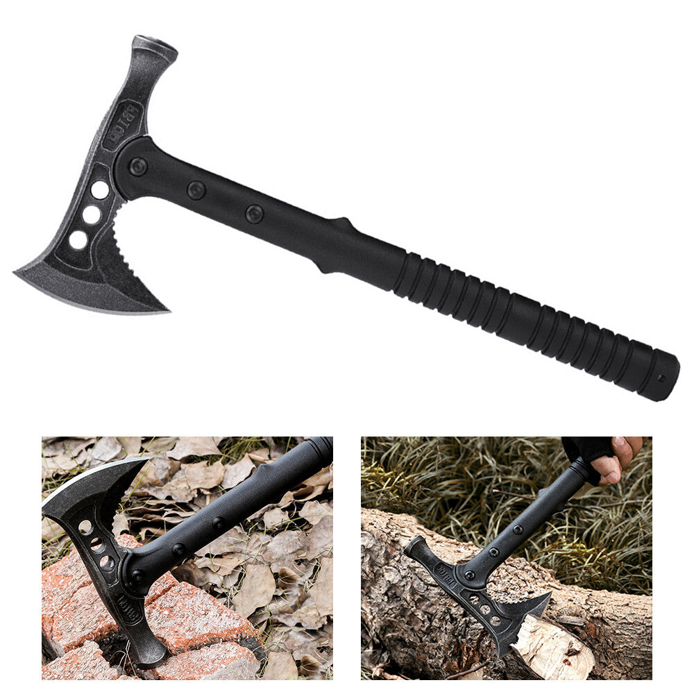 16-Inch Tactical Survival Hatchet with Sheath - Camping & Emergency Tool