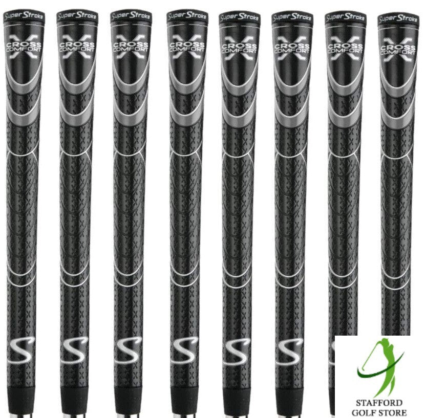 Golf Grip Set - Super Stroke Cross Comfort Undersize, Standard, Midsize & Jumbo