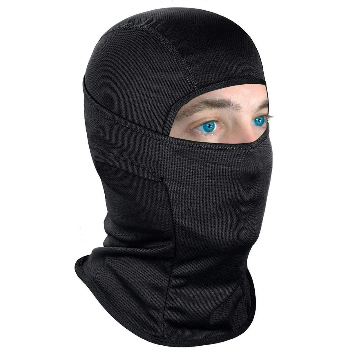 UV Protection Balaclava Face Mask for Ski Motorcycle Snowboarding - Unisex Black