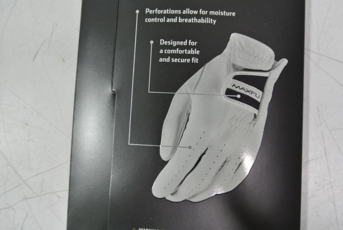 Premium Cabretta Leather Golf Glove Left Hand Men’s XLarge - Maxfli Elite