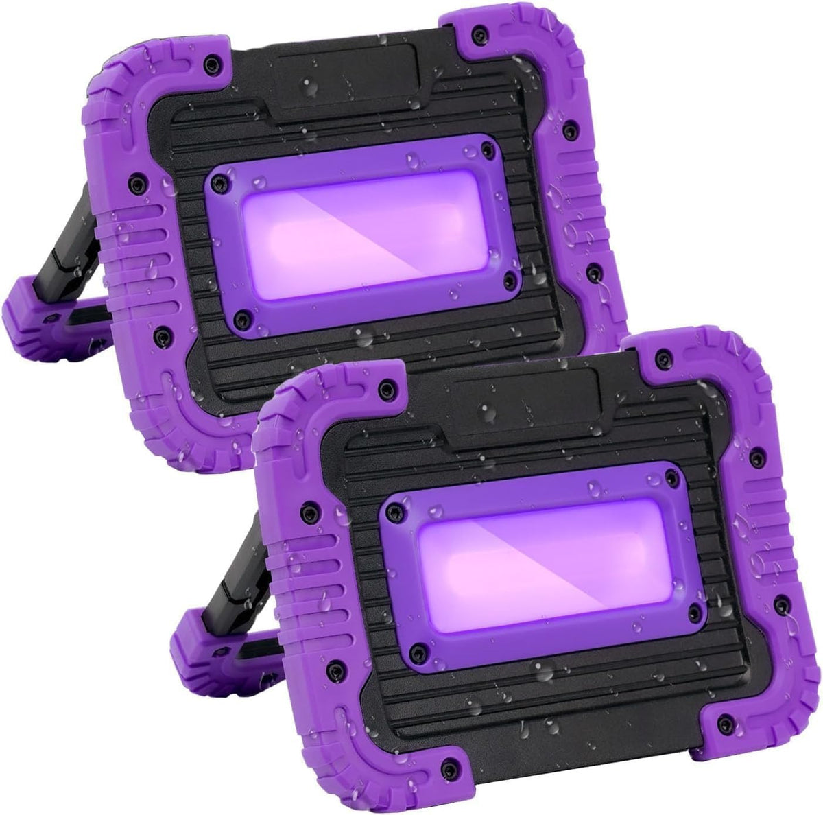 Rechargeable 395nm UV Black Light for Neon Glow Parties and Fluorescent Effects