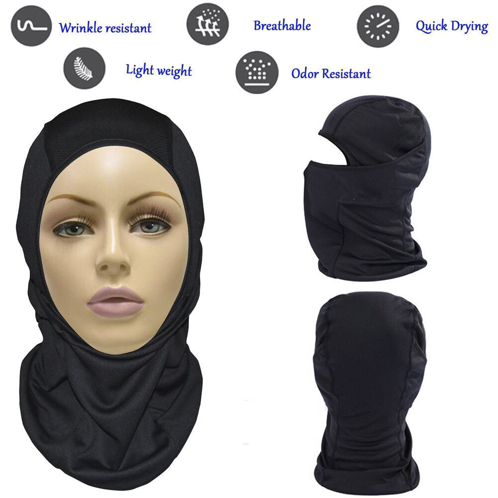 Full Face Mask Motorcycle Riding Head Cover Balaclava for Outdoor Sports