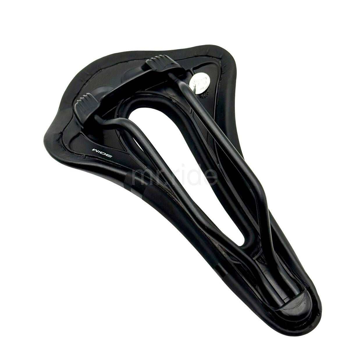 Selle San Marco ShortFit Bike Saddle 145x250mm Open-Fit Carbon Steel Rails Matte Black