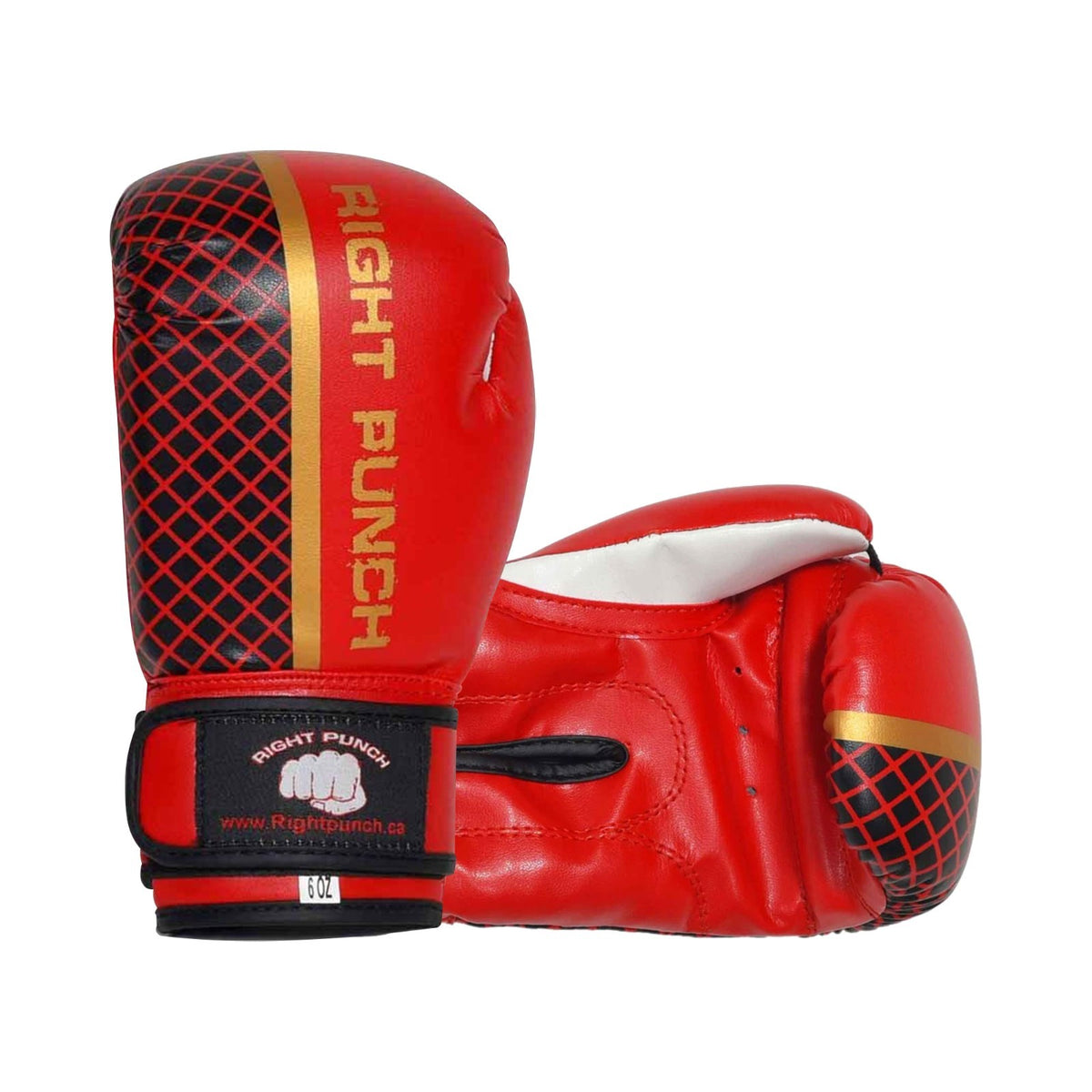 Unisex PU Leather Boxing Gloves for Training Sparring MMA Kickboxing - Multiple Colors