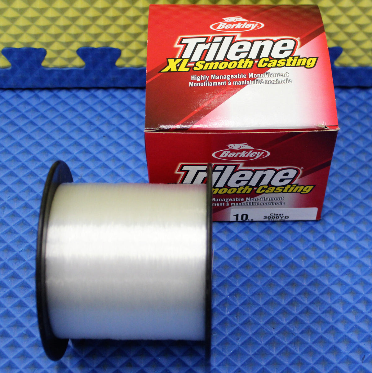 Heavy Duty Monofilament Fishing Line Bulk Spool - Clear, Multiple Weights Available